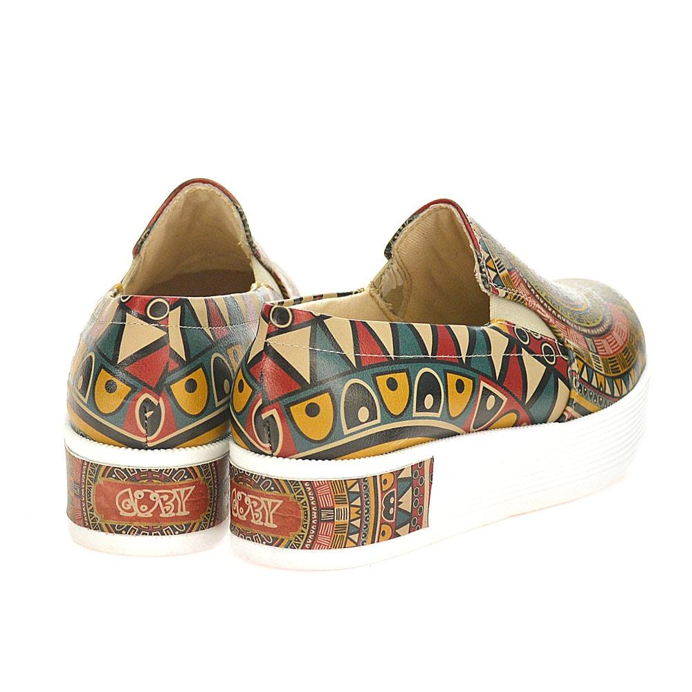 Pattern Sneakers Shoes VN4202 (506279854112)