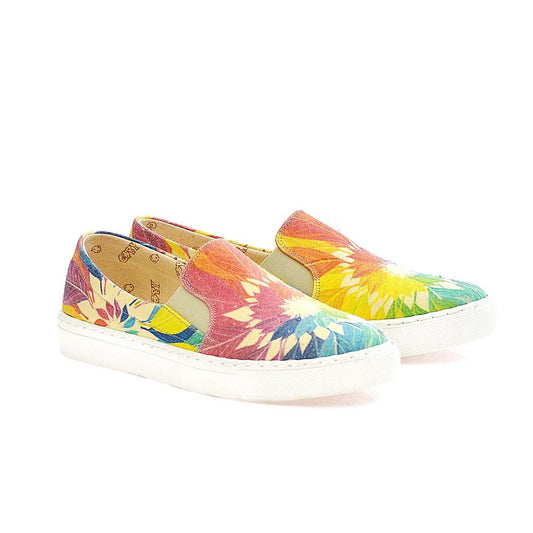 Colored Leaves Sneaker Shoes VN4402 (506281132064)