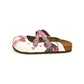 Pink We Are Happy Cross-Strap Clogs WCAL128 (737673117792)