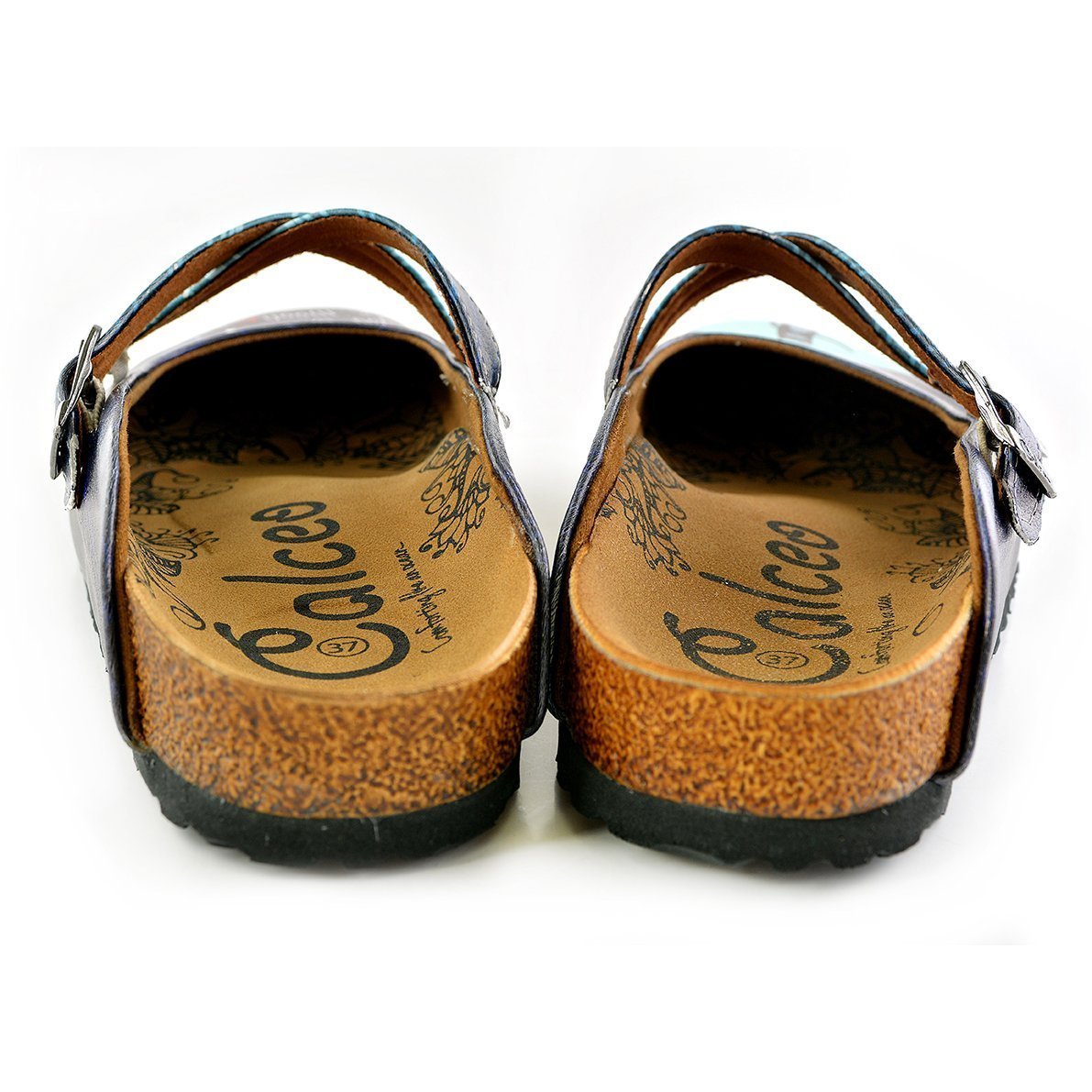 Blue "I Love You To The Moon & Back Clogs WCAL138 (737672200288)
