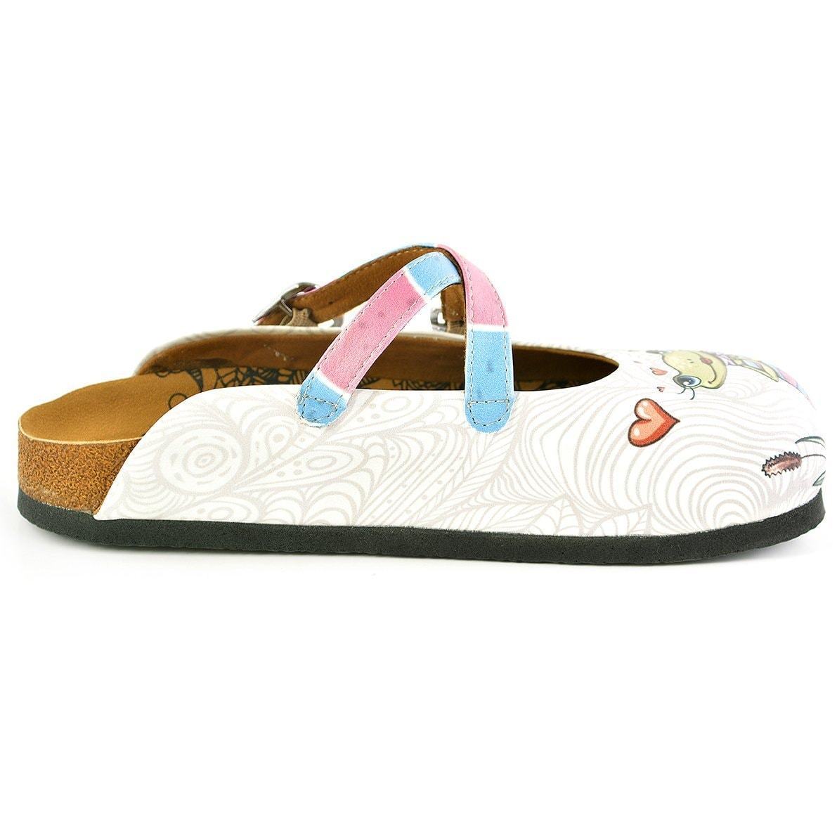White With Love Crisscross Clogs WCAL148 (737671151712)