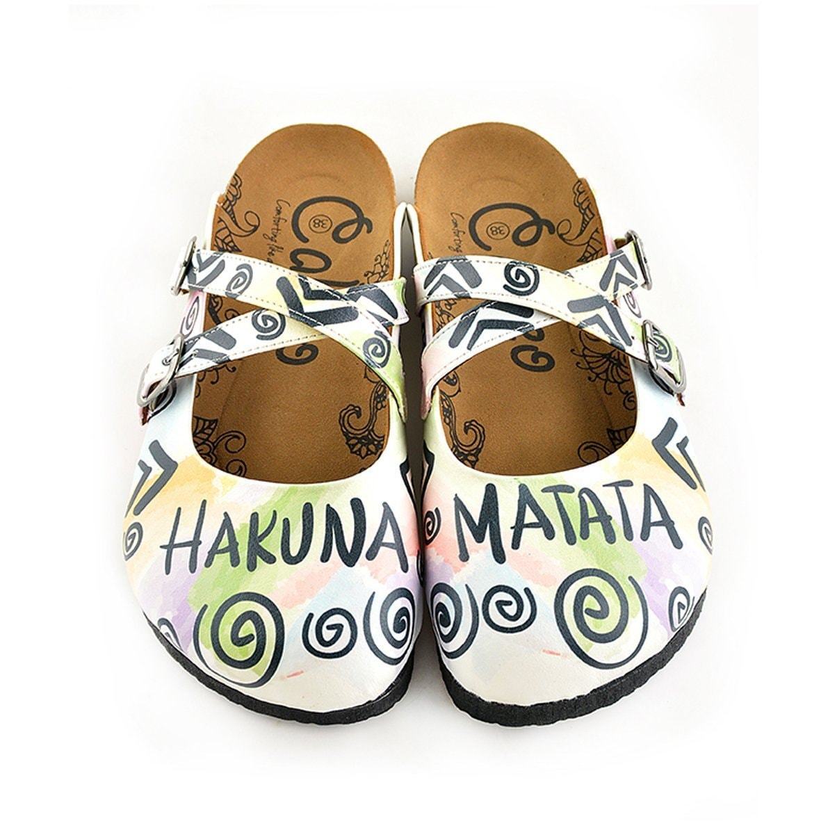 Hakuna Matata Clogs WCAL152 (737667383392)