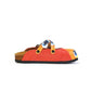 Pink & Orange Cat Crisscross Mule WCAL169 (774937215072)