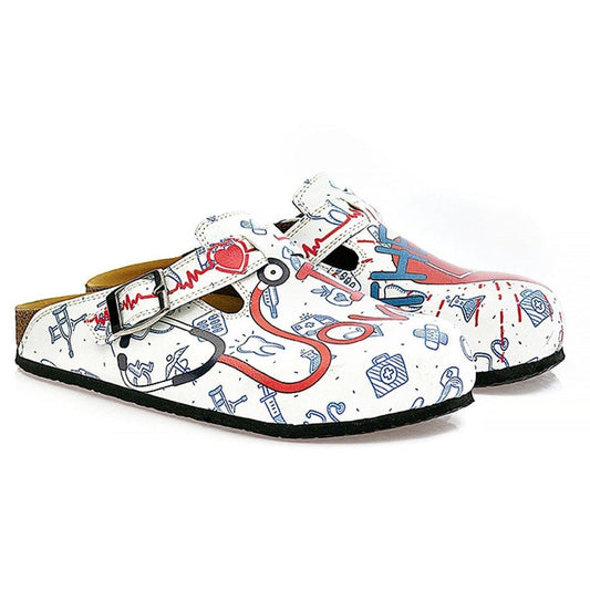 White Doctor Clogs WCAL325 (737670791264)