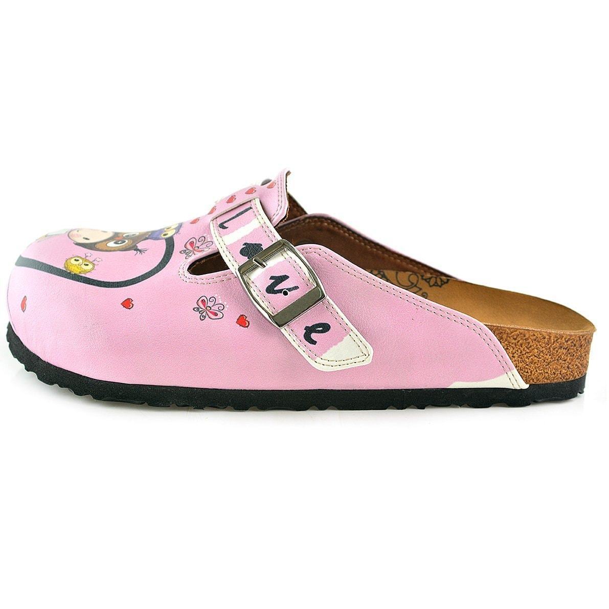 Pink Love Forever Clogs WCAL339 (737670529120)