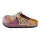Purple & Yellow Elephant Clogs WCAL345 (737670266976)