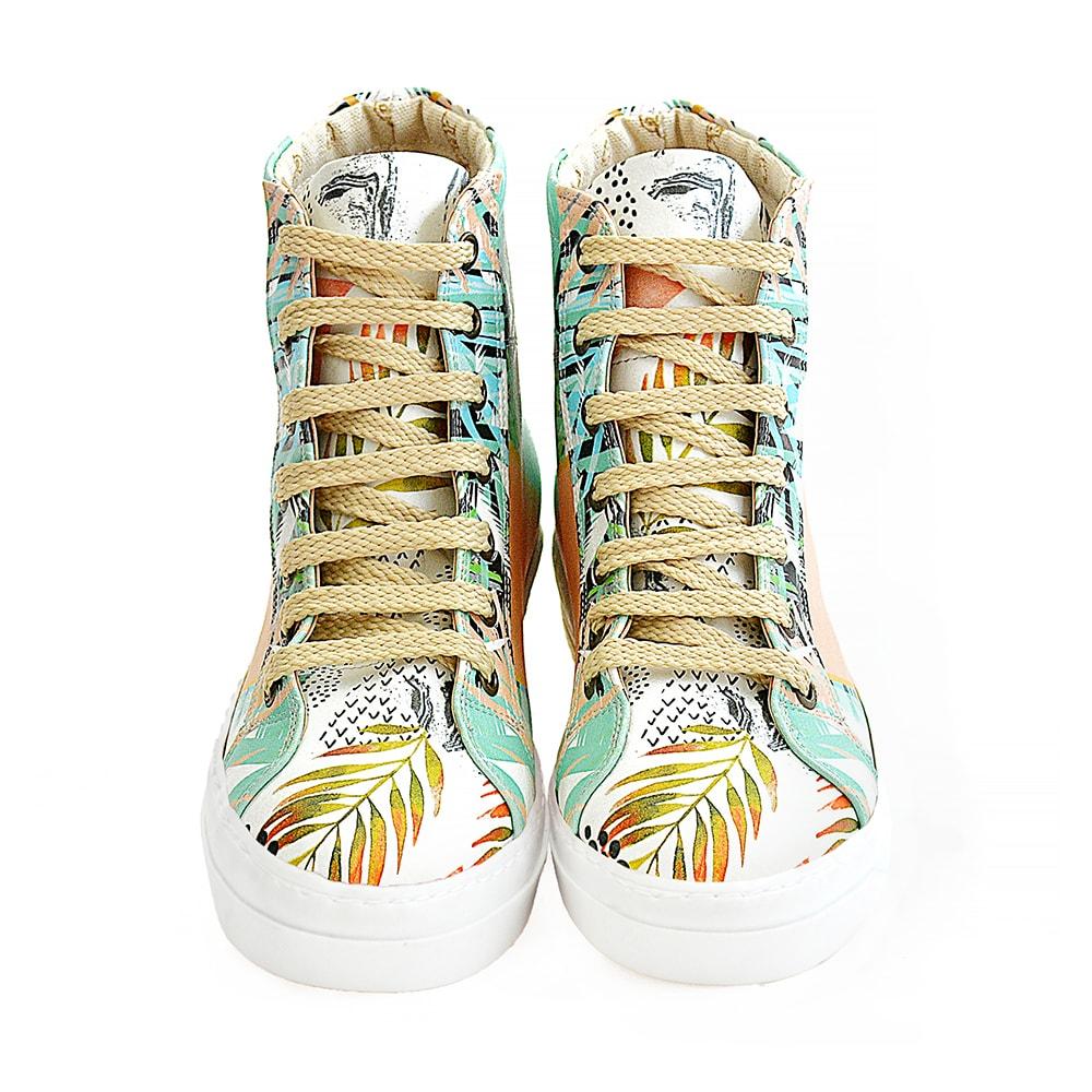 Palm Tree Sneaker Boots WCV2029 (1405820764256)