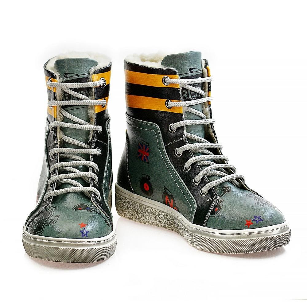 Punk Rock Short Boots WJAS121 (1421404668000)