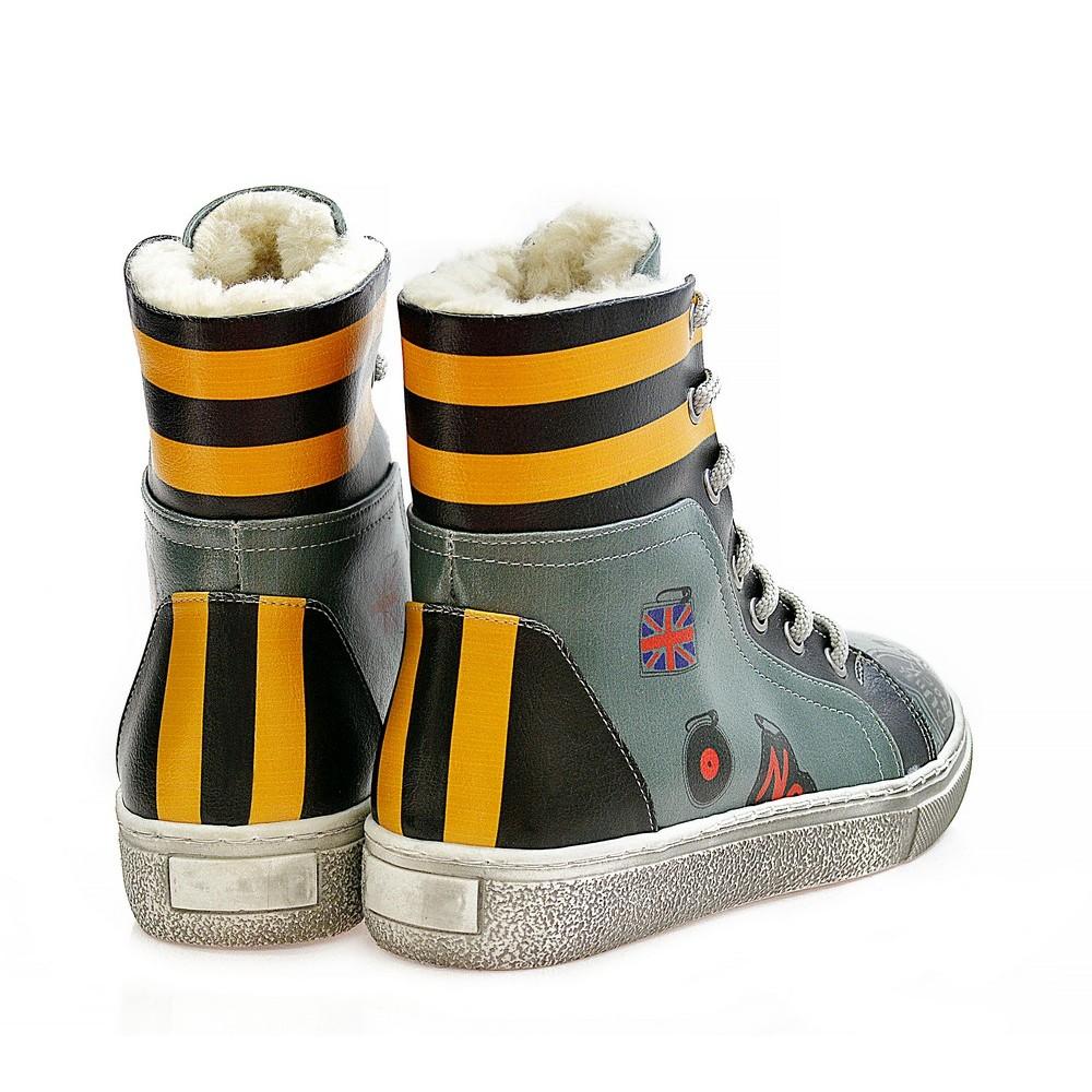 Punk Rock Short Boots WJAS121 (1421404668000)