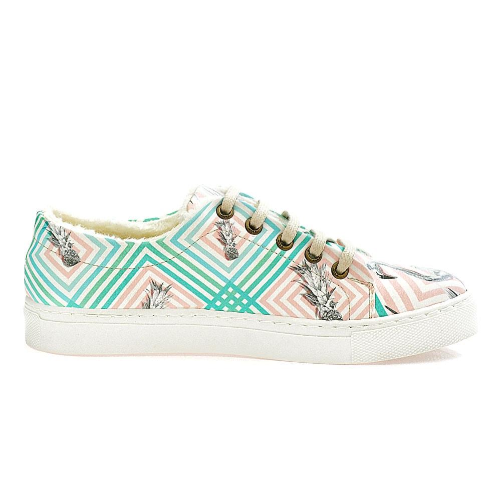 Pineapple Sneakers Shoes WSPR113 (1405822402656)