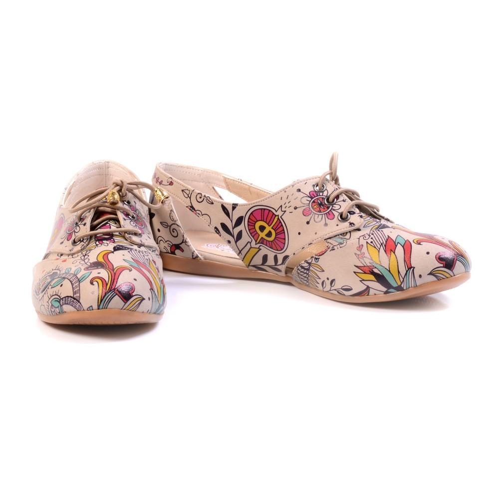 Pattern Ballerinas Shoes YAB101 (1421236437088)