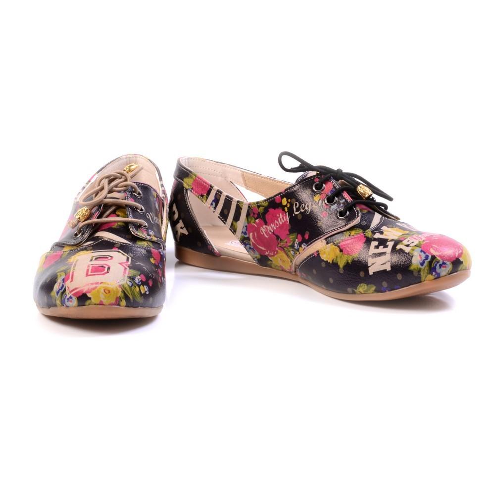 Roses Ballerinas Shoes YAB103 (1421236600928)