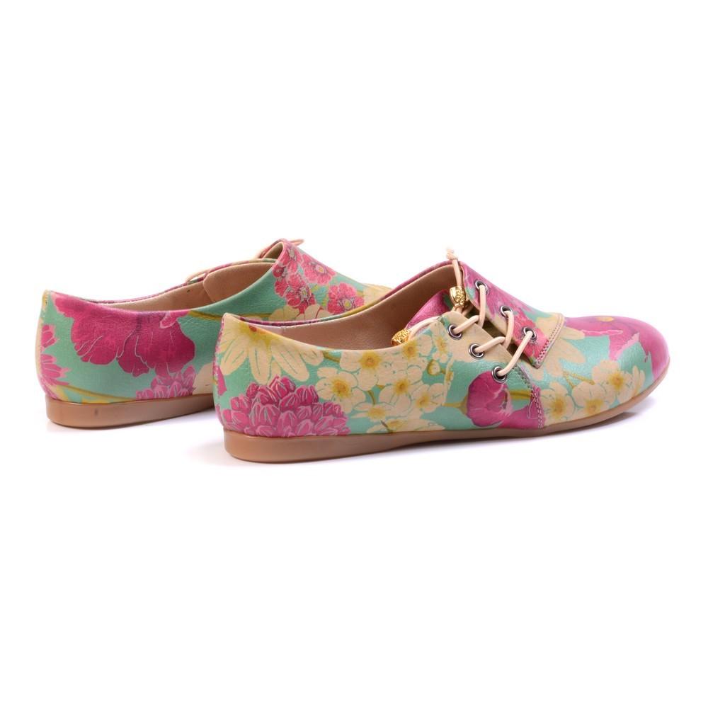 Flowers Ballerinas Shoes YAB203 (1421237551200)