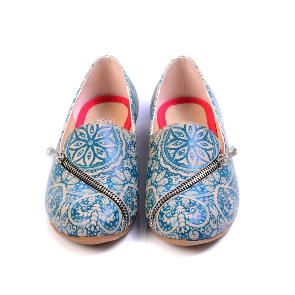 Pattern Ballerinas Shoes YAB307 (1421238501472)