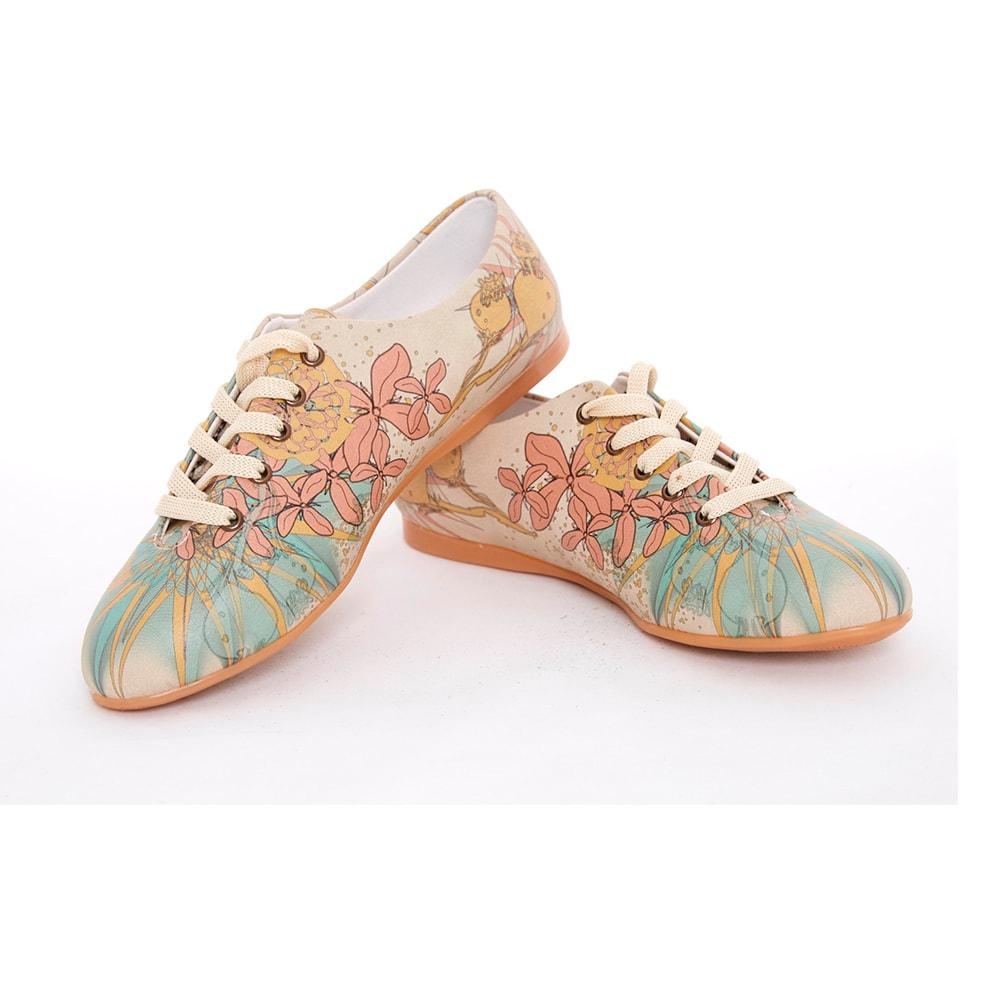 Flowers Ballerinas Shoes SLV062 (506274807840)