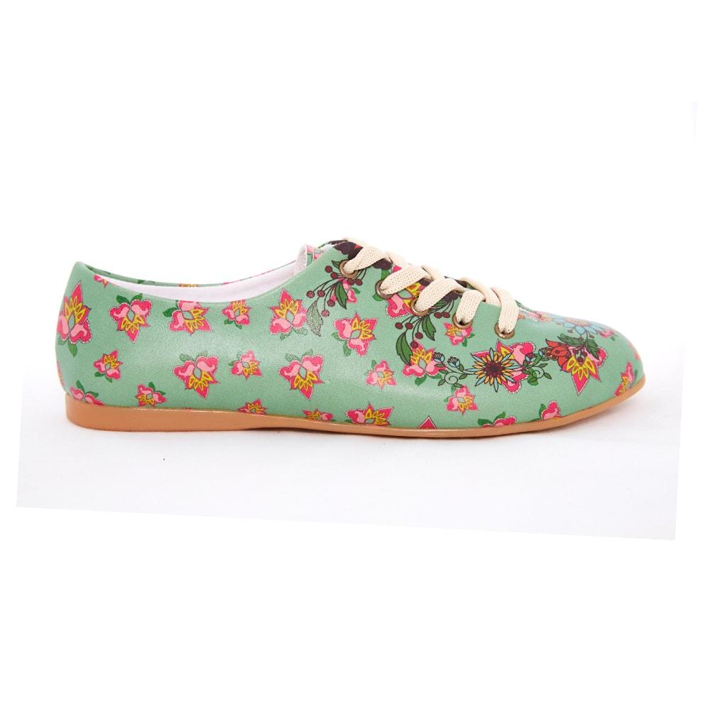 Flowers Ballerinas Shoes SLV071 (506275069984)
