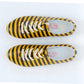 Black and Yellow Striped Ballerinas Shoes SLV073 (506275135520)