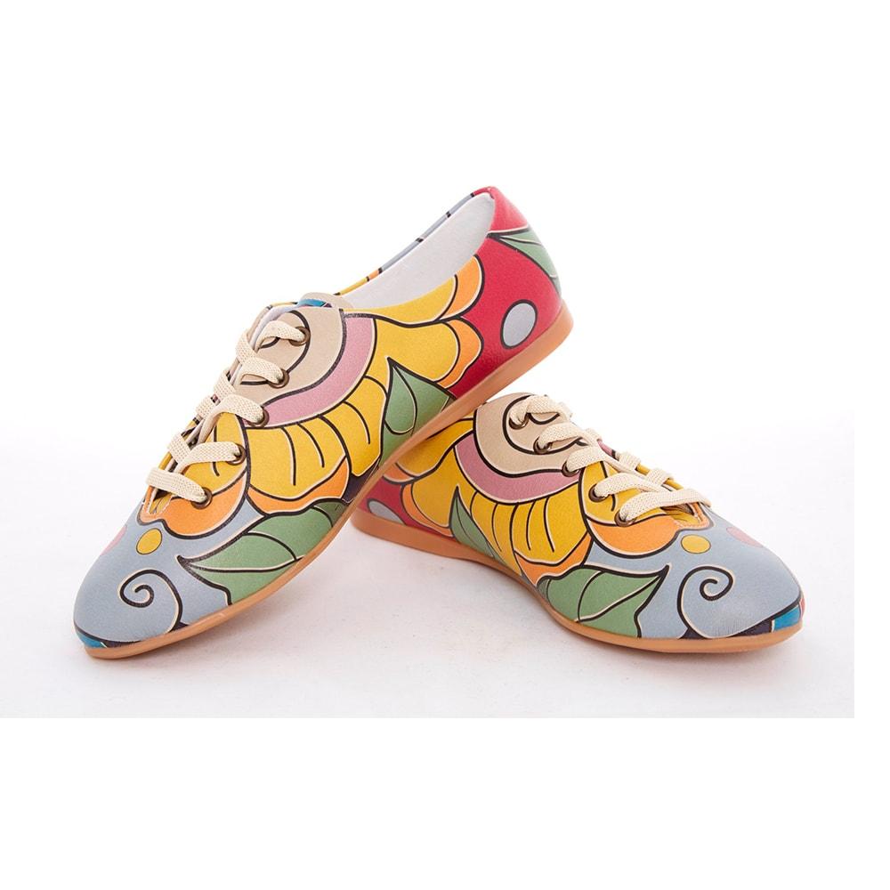Flower Art Ballerinas Shoes SLV074 (506275168288)