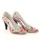 Flowers Heel Shoes STL4004 (506276479008)