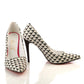 Pattern Heel Shoes STL4006 (506276511776)