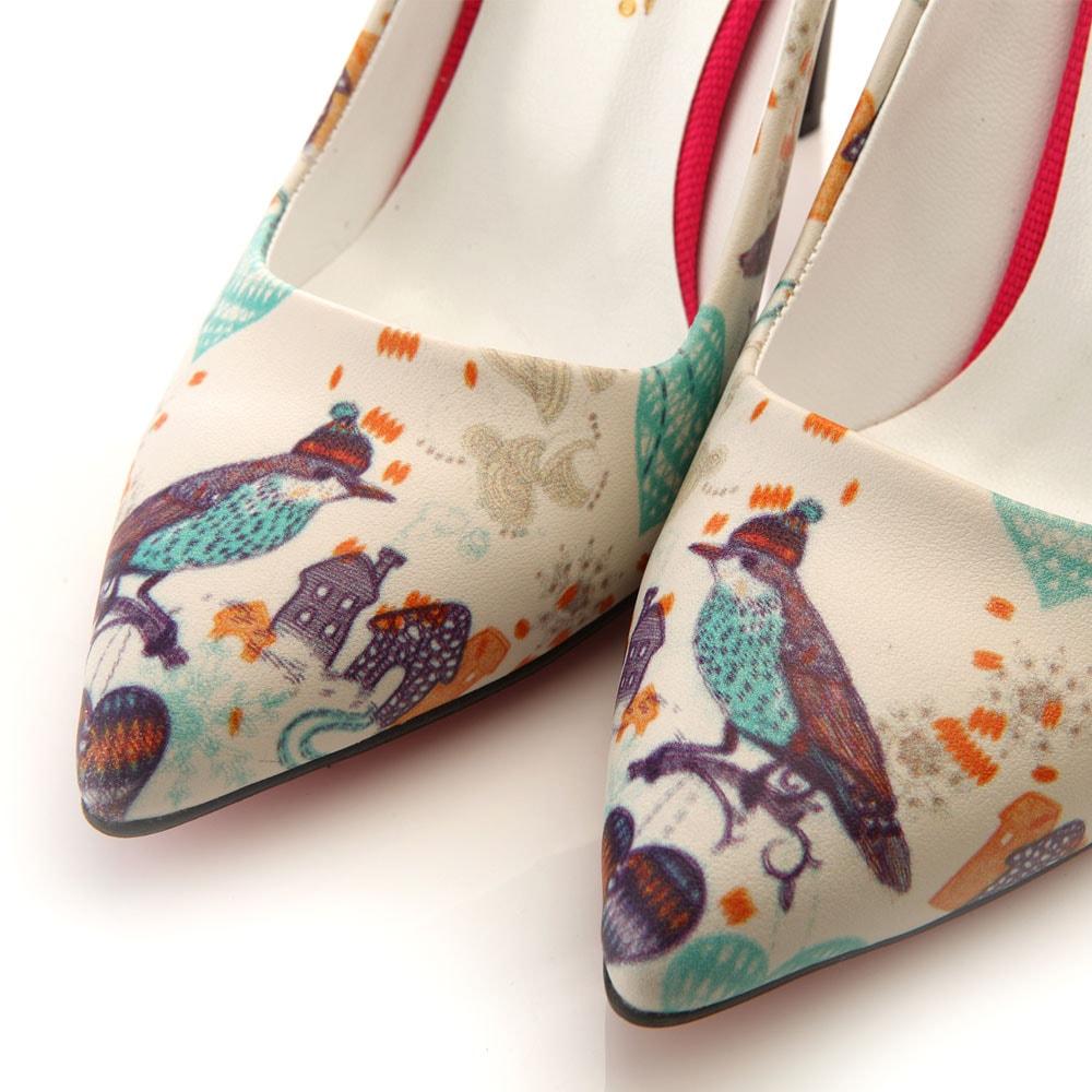 Birds Heel Shoes STL4011 (506276741152)