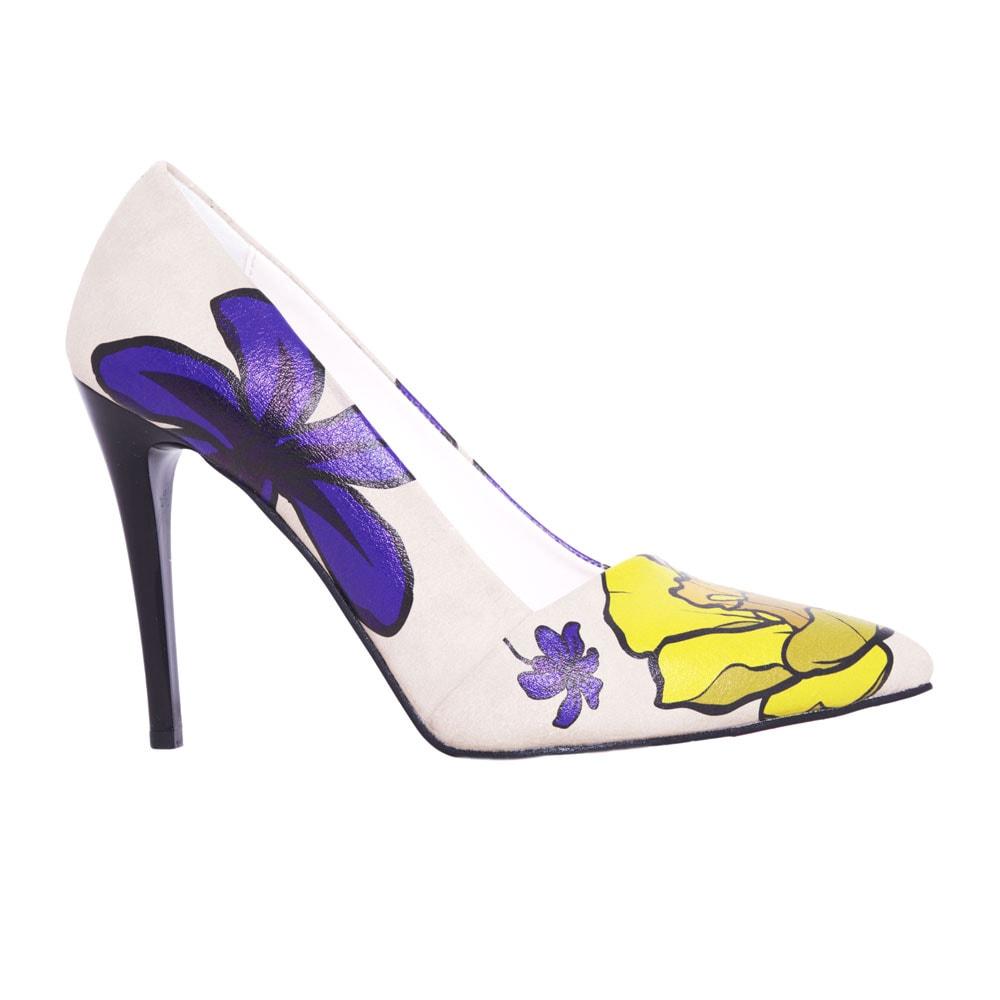 Purple and deals yellow heels