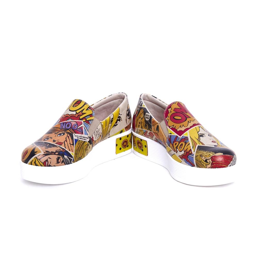 Pop Art Sneakers Shoes VN4211 (506280214560)